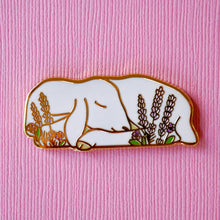 Load image into Gallery viewer, Sleepy lamb enamel pin